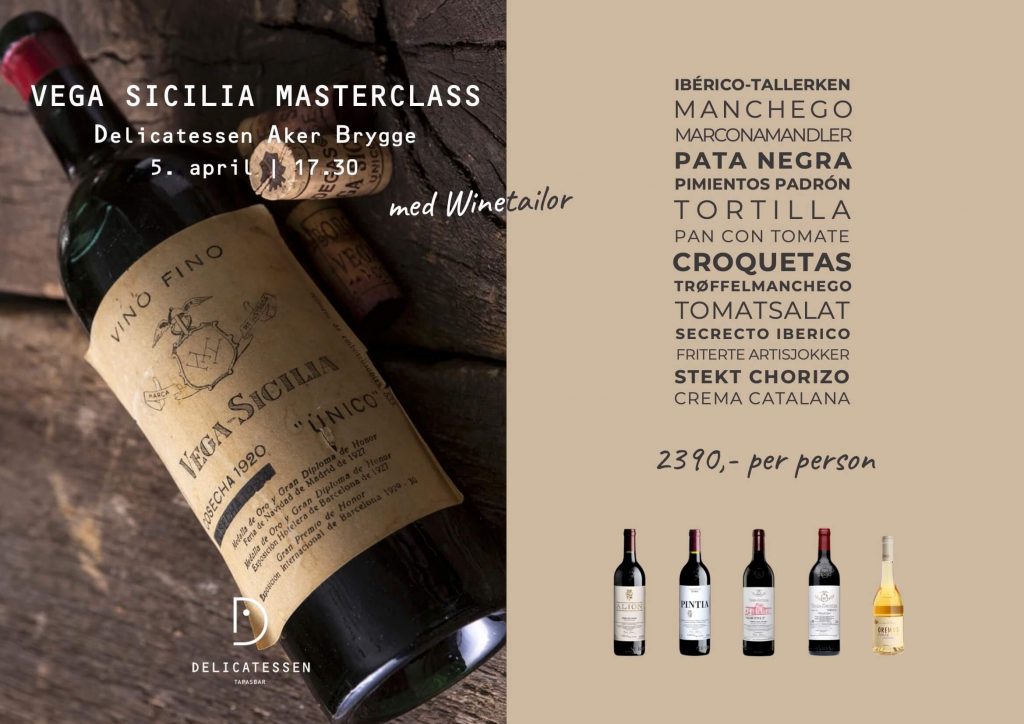 masterclass vega sicilia delicatessen
