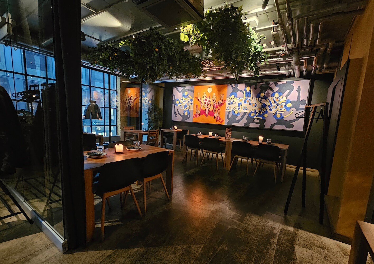 delicatessen aker brygge restaurant tapas oslo chambre separee julebord